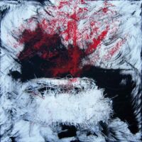 Acrylique et matériaux divers sur toile, 80 x 80, 2012